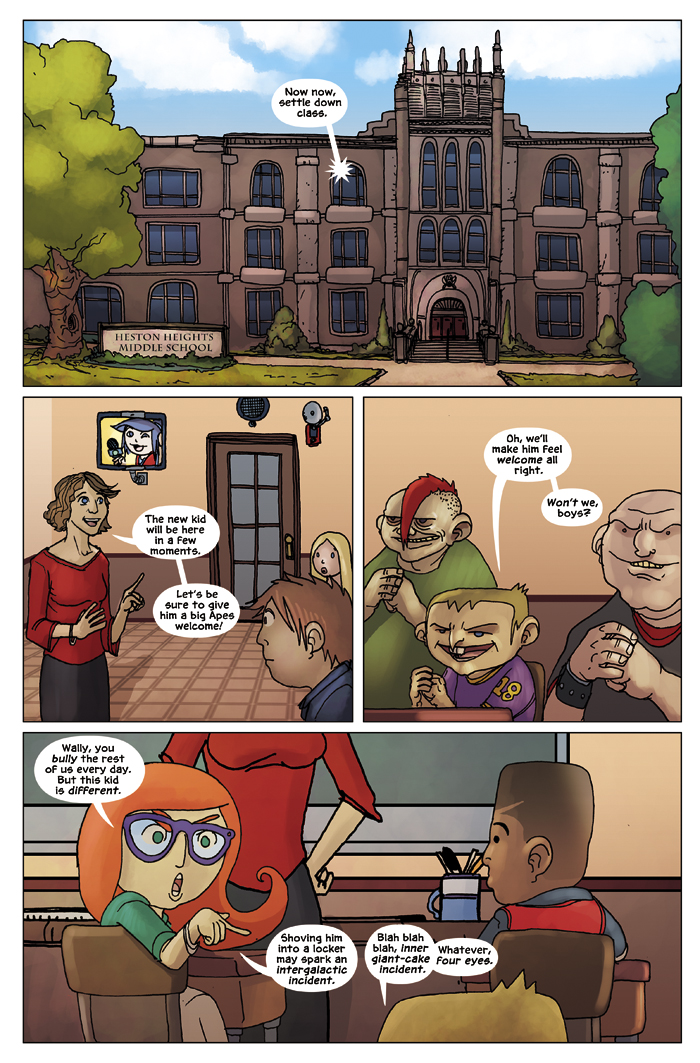 New in School Chapter 1 Page 2