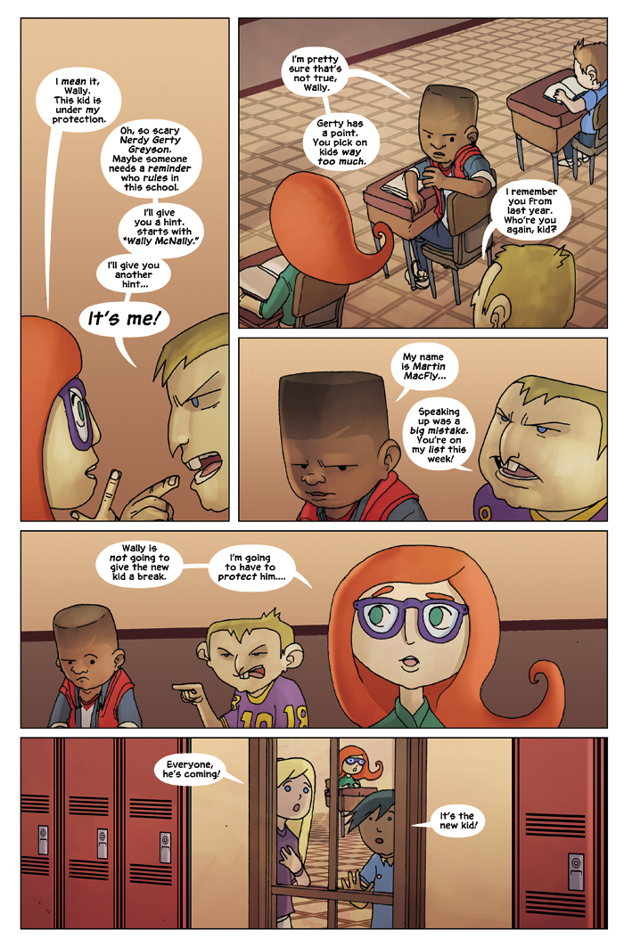 New in School Chapter 1 Page 3