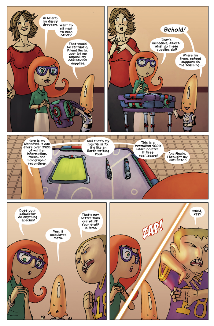 New in School Chapter 1 Page 5