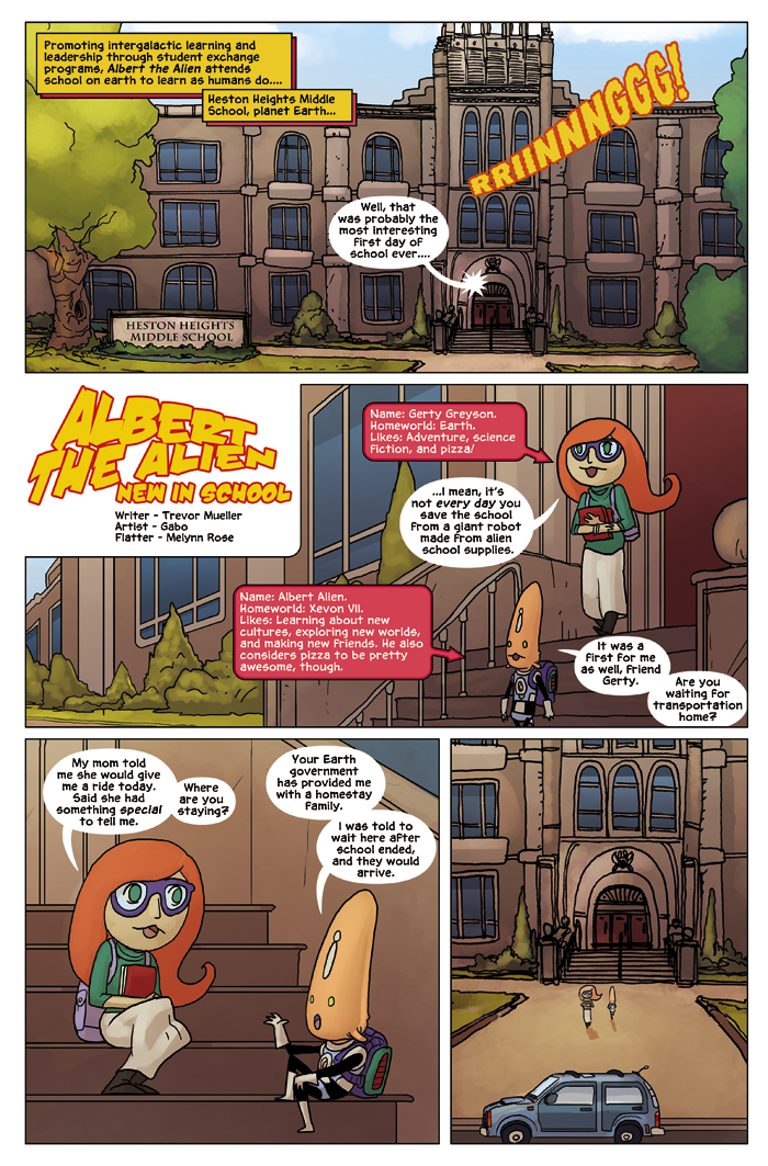 New in School Chapter 2 Page 1