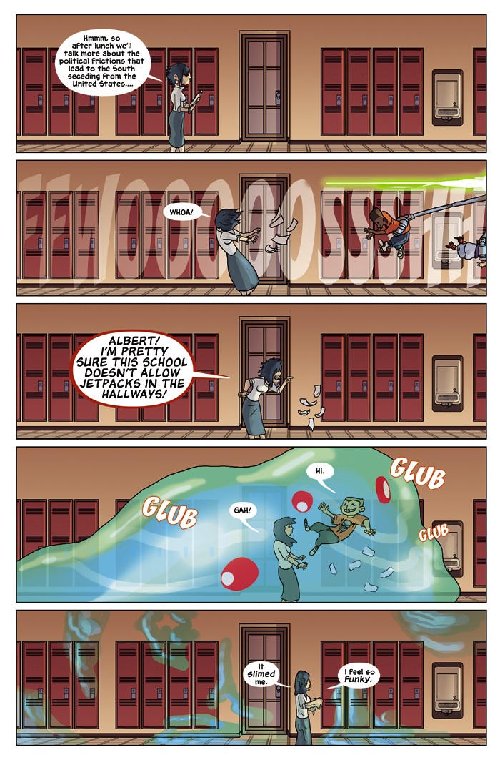 New in School Chapter 2 Page 17