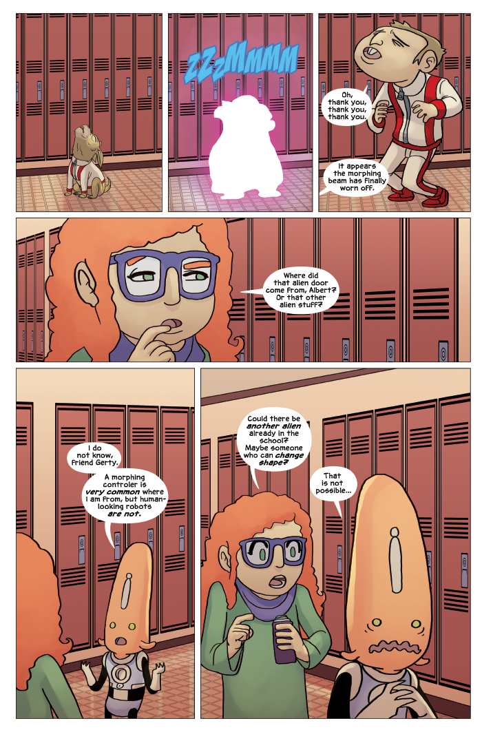 New in School Chapter 4 Page 21