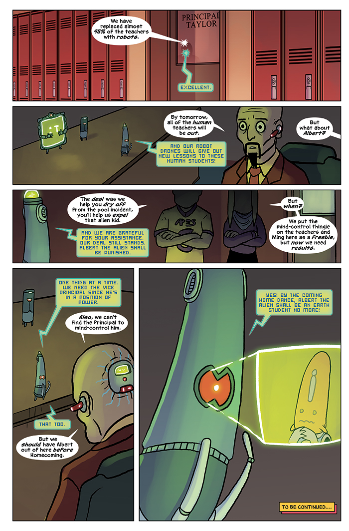 Substitute Teacher from Planet X Chapter 6 Page 24