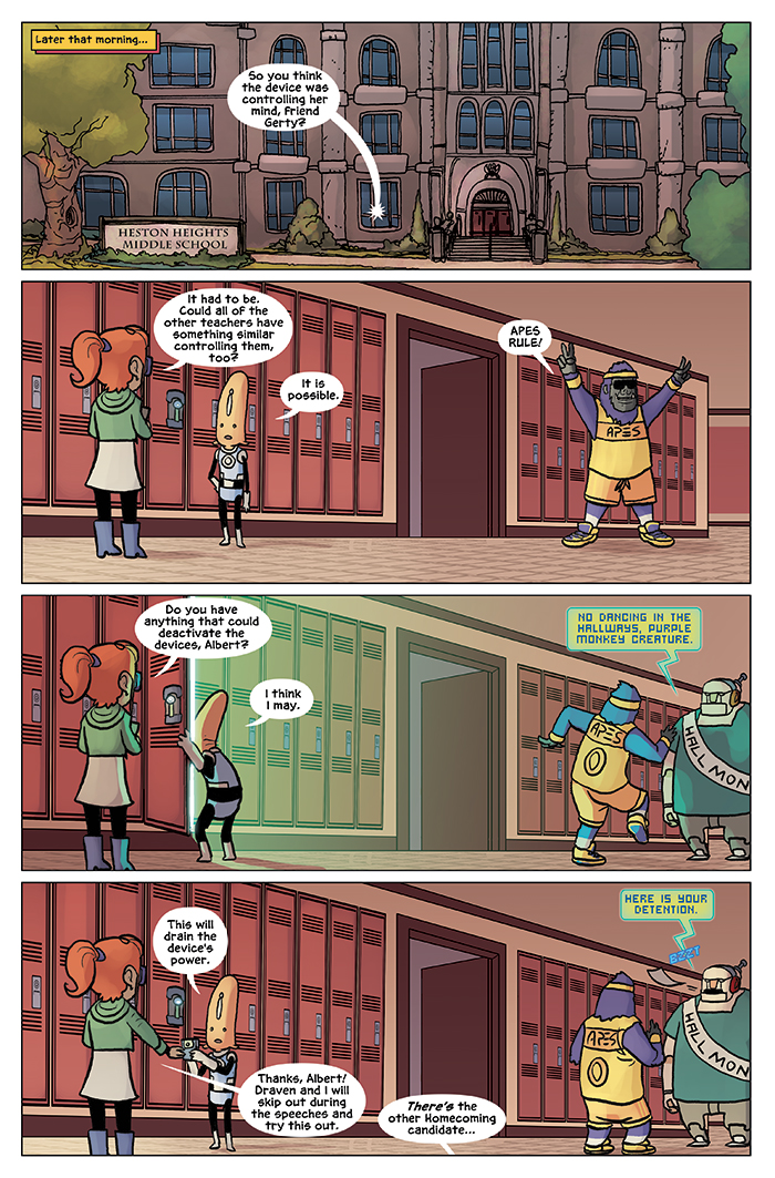 Substitute Teacher from Planet X Chapter 8 Page 12