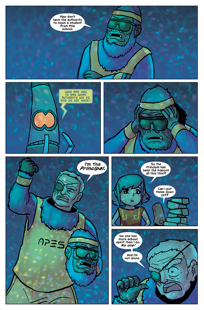 Substitute Teacher from Planet X Chapter 9 Page 12