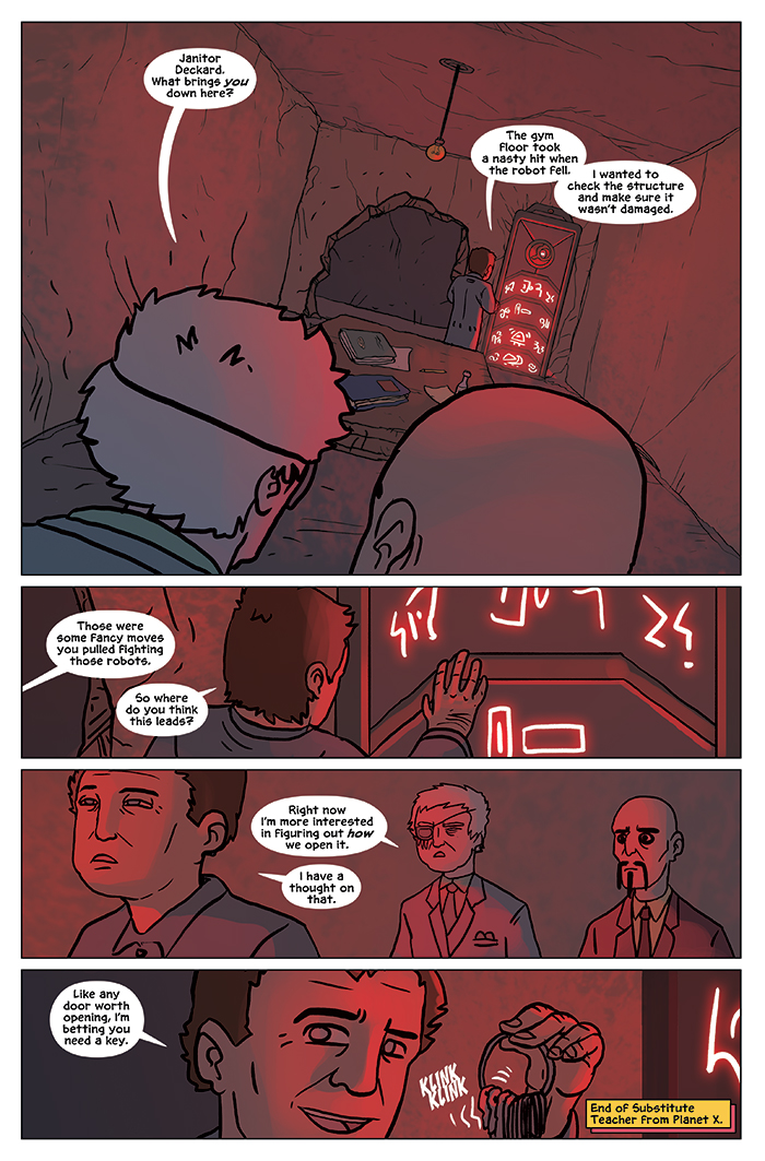 Substitute Teacher from Planet X Chapter 9 Page 24