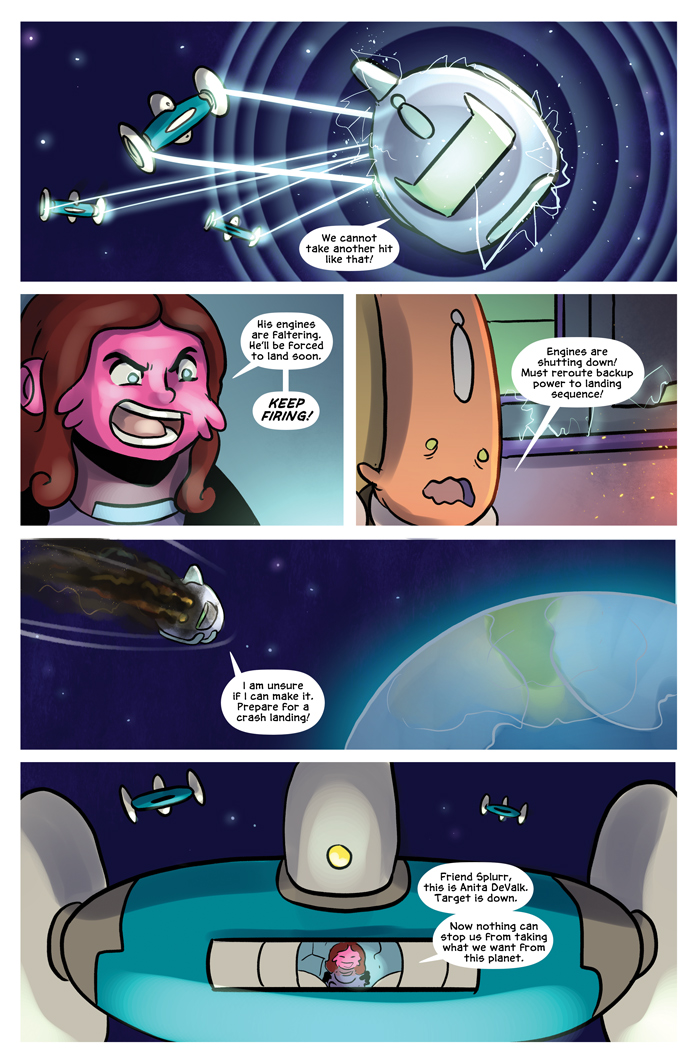 Space Bullies from Mars Chapter 16 Page 22