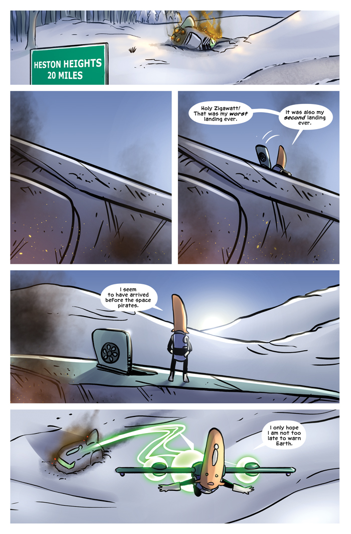 Space Bullies from Mars Chapter 17 Page 1