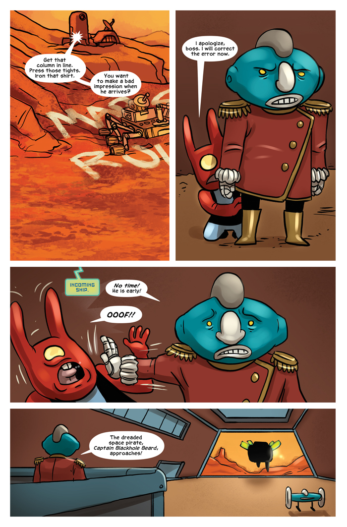 Space Bullies from Mars Chapter 17 Page 2