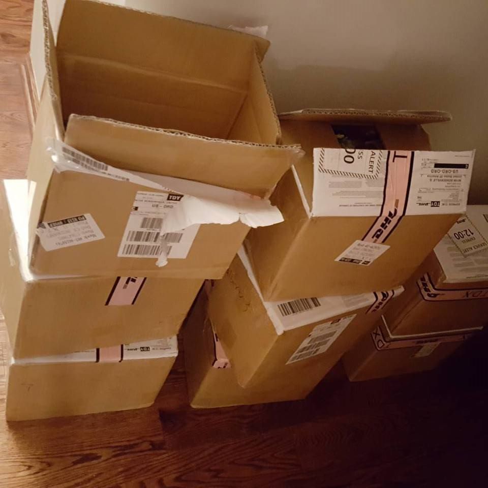 The books have arrived!