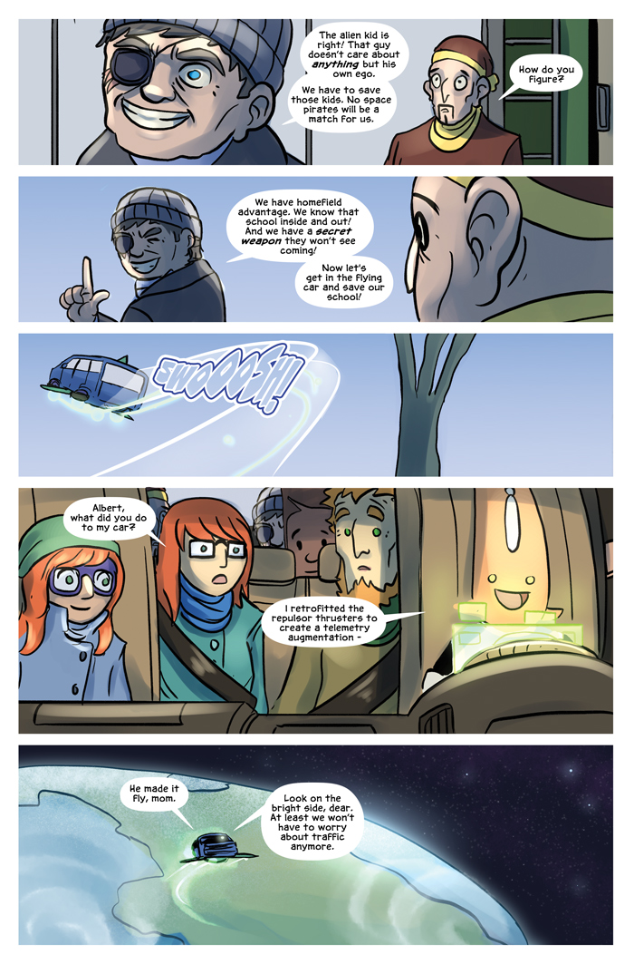 Space Bullies from Mars Chapter 17 Page 22
