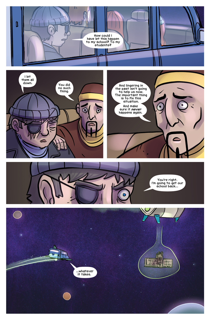 Space Bullies from Mars Chapter 18 Page 1
