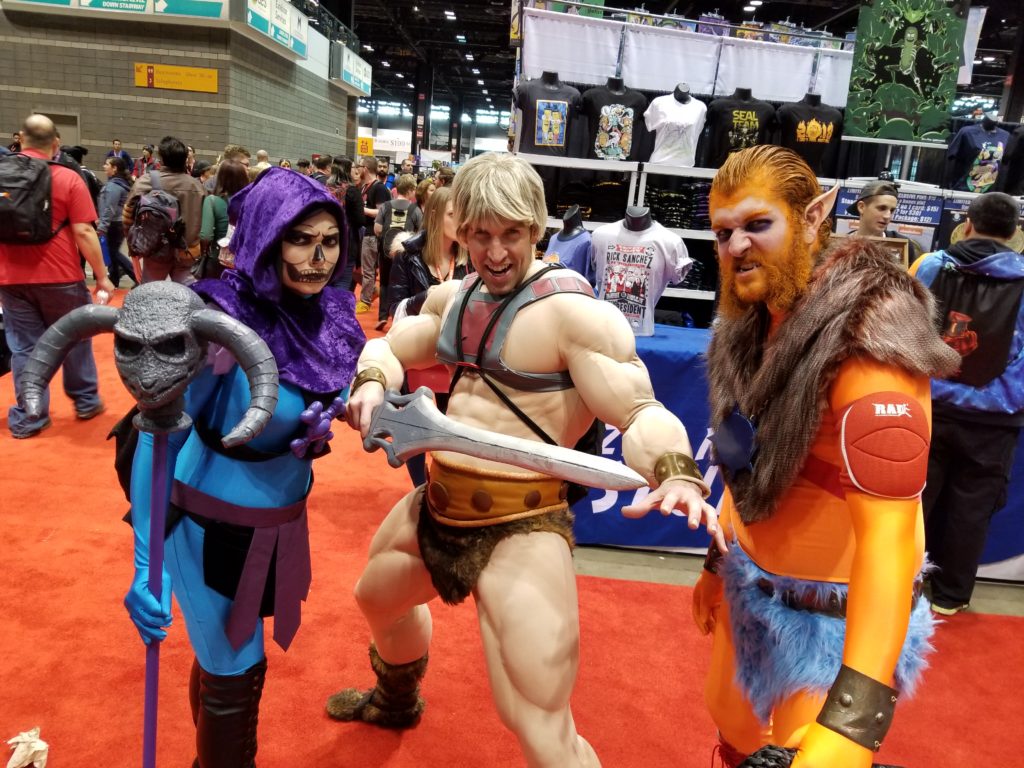 He-Man and Beast Man showed up