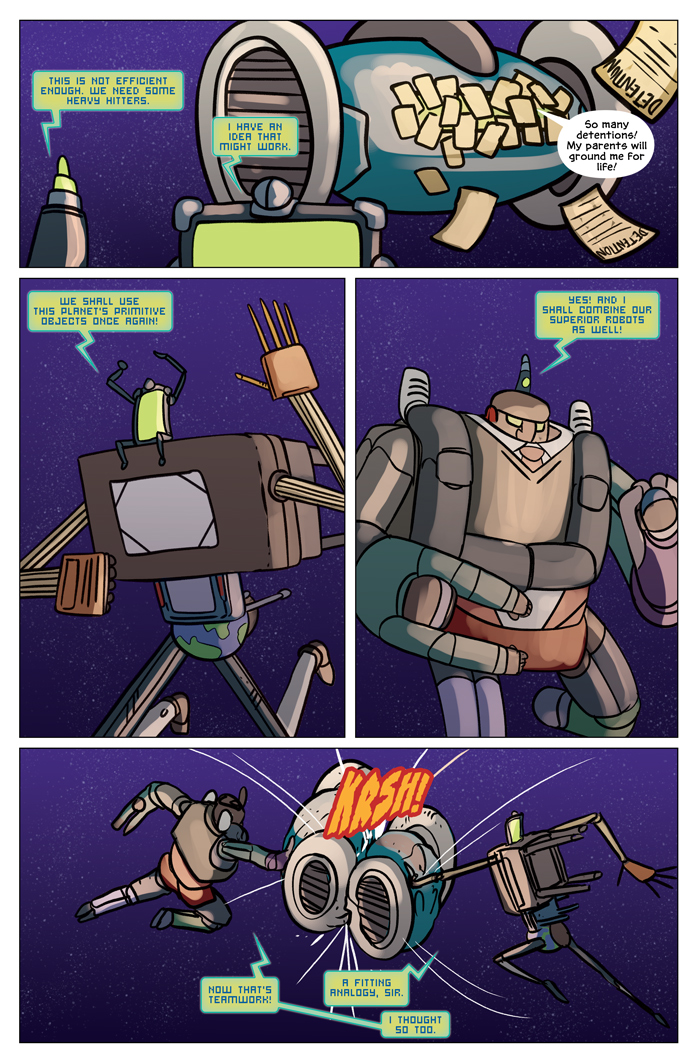 Space Bullies from Mars Chapter 19 Page 16