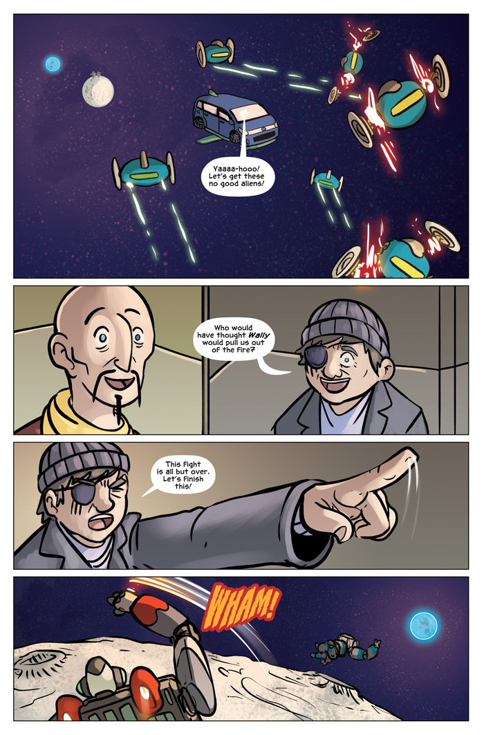 Space Bullies from Mars Chapter 20 Page 1